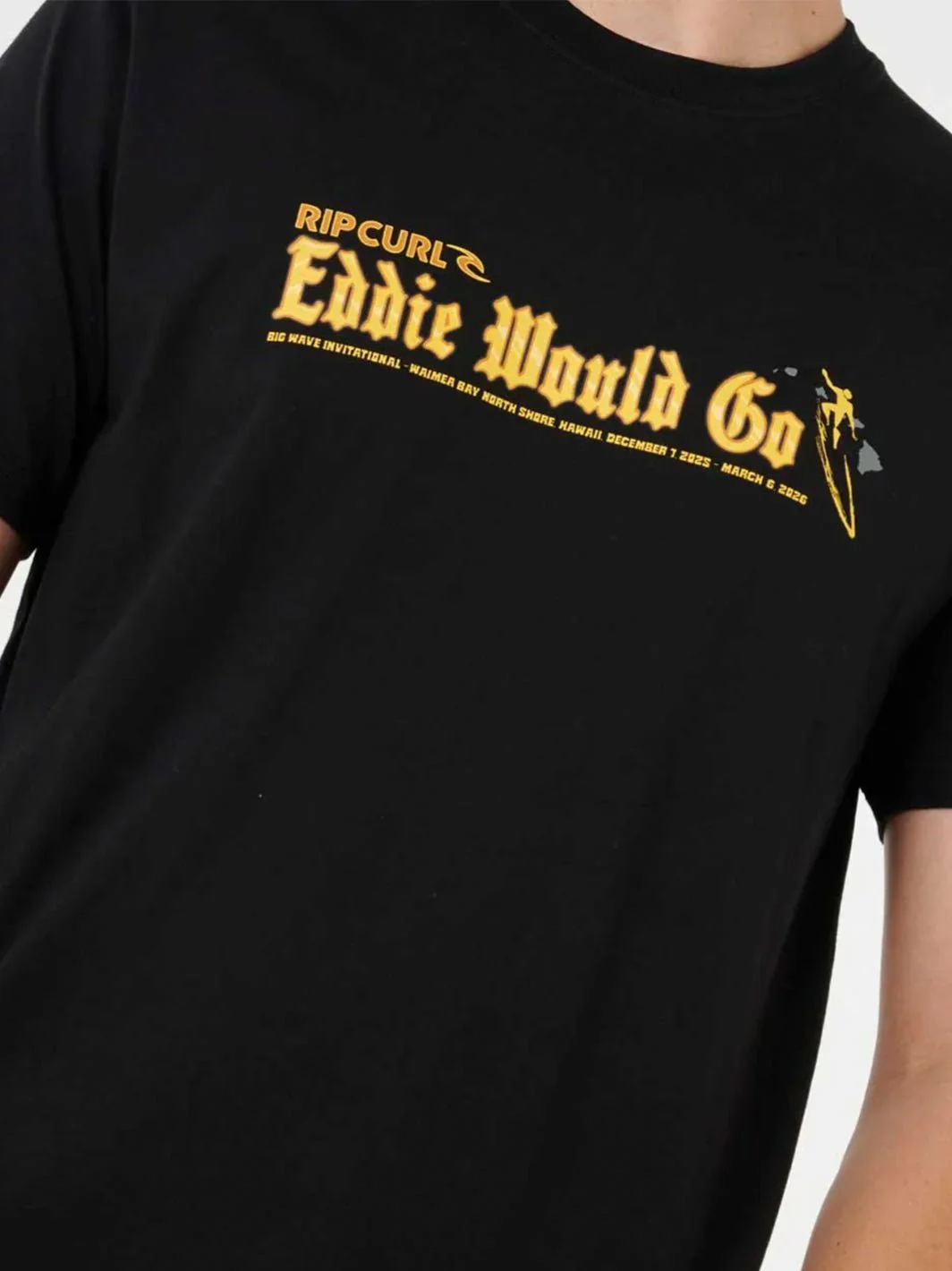 Eddie Would Go Sticker Tee - Image 2