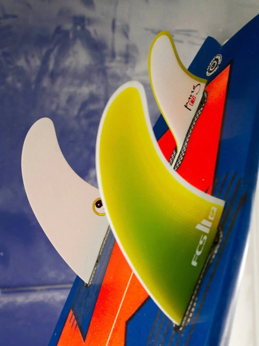 FCS II T&C Surf Twin Fins + Stabiliser Glenn Pang - Image 5