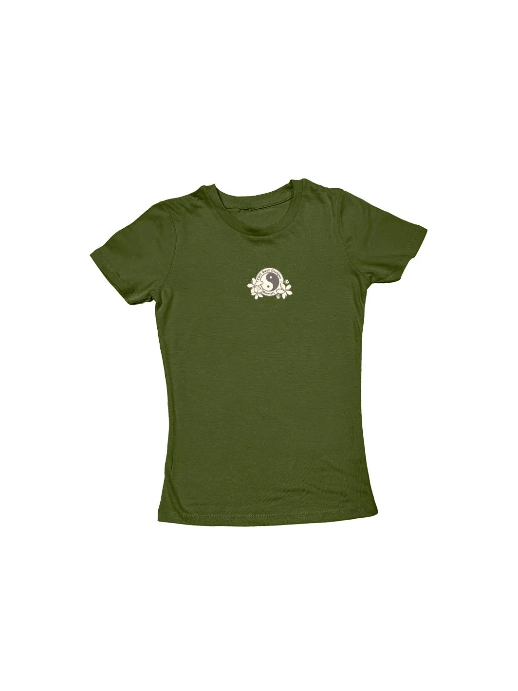 Girls Puakenikeni Pikake Quilt Sweetheart Tee - Image 4