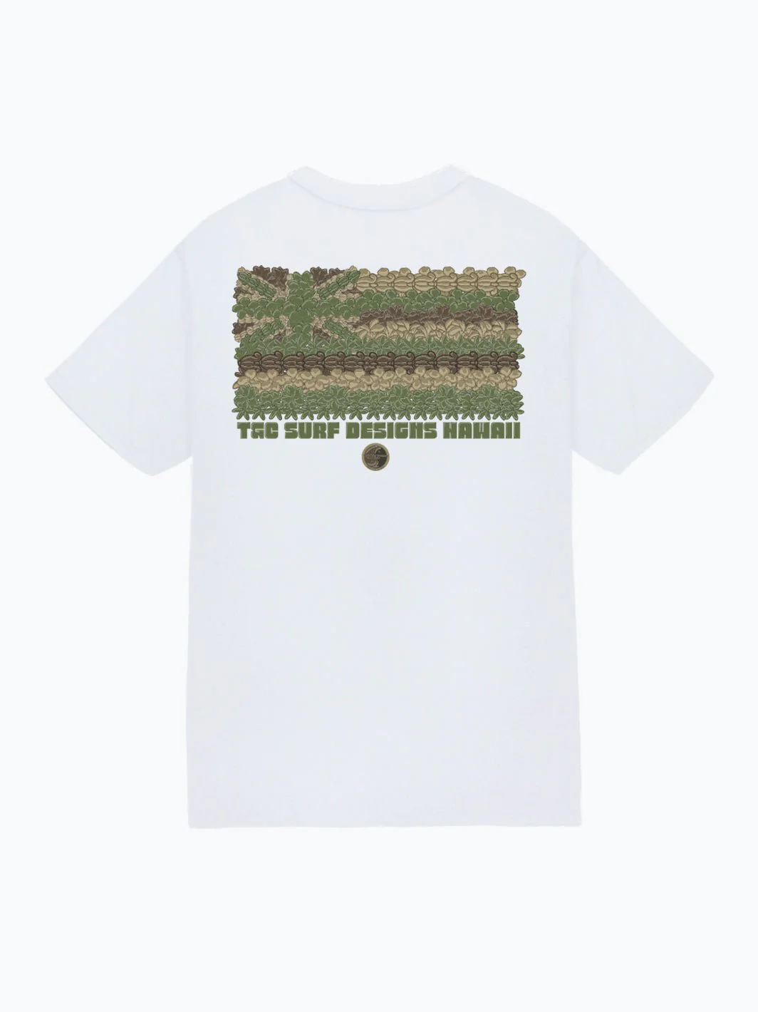 Hawaii Hae Flowers Jersey Tee - Image 3