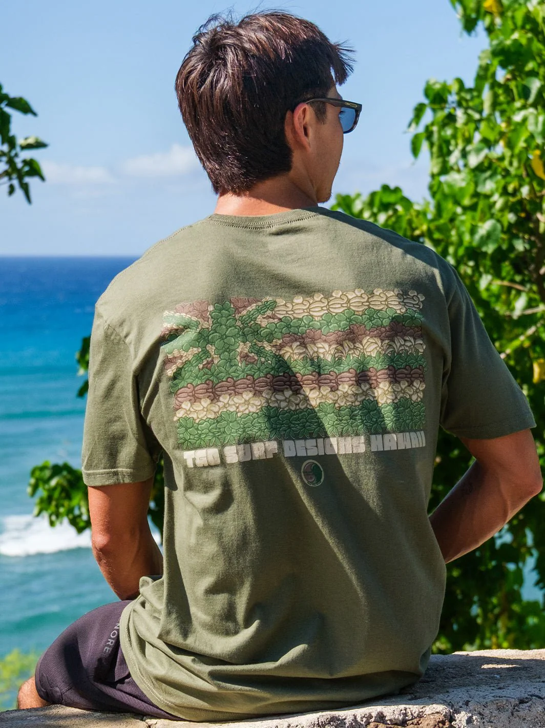 Hawaii Hae Flowers Jersey Tee - Image 5