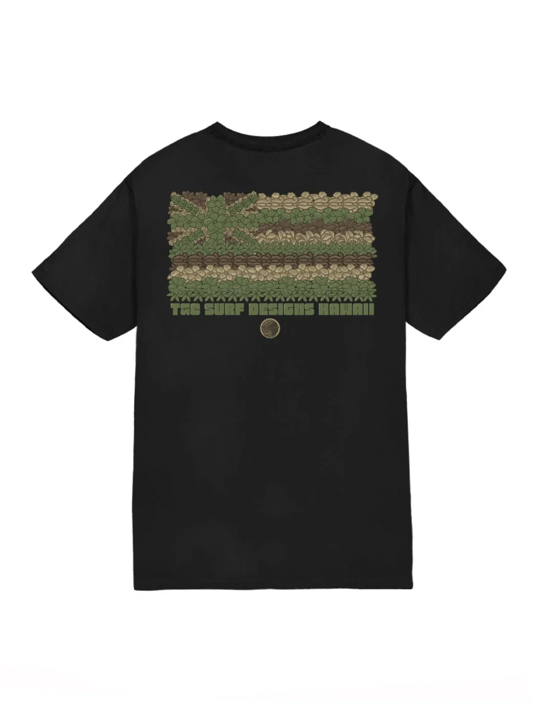 Hawaii Hae Flowers Jersey Tee - Image 6