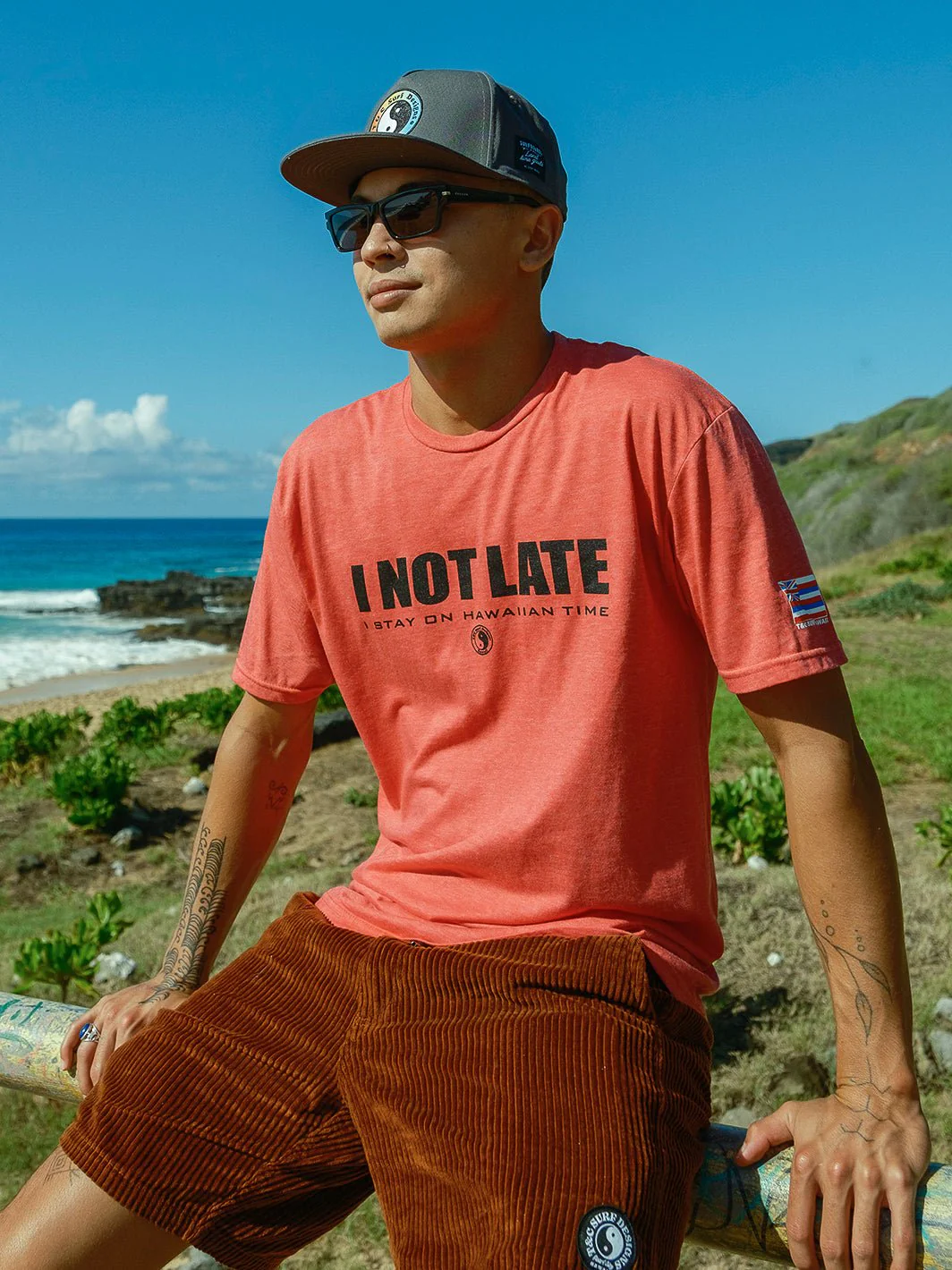 Hawaiian Time Jersey Tee - Image 7