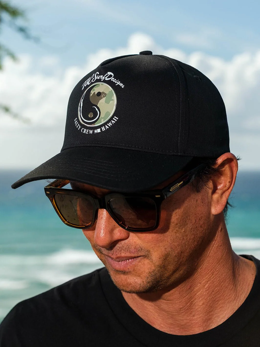 T&C Surf x Salty Crew Hooked Snapback