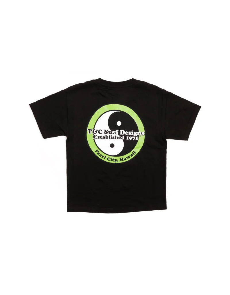 Kids Retro Neon Logo Tee - Image 8