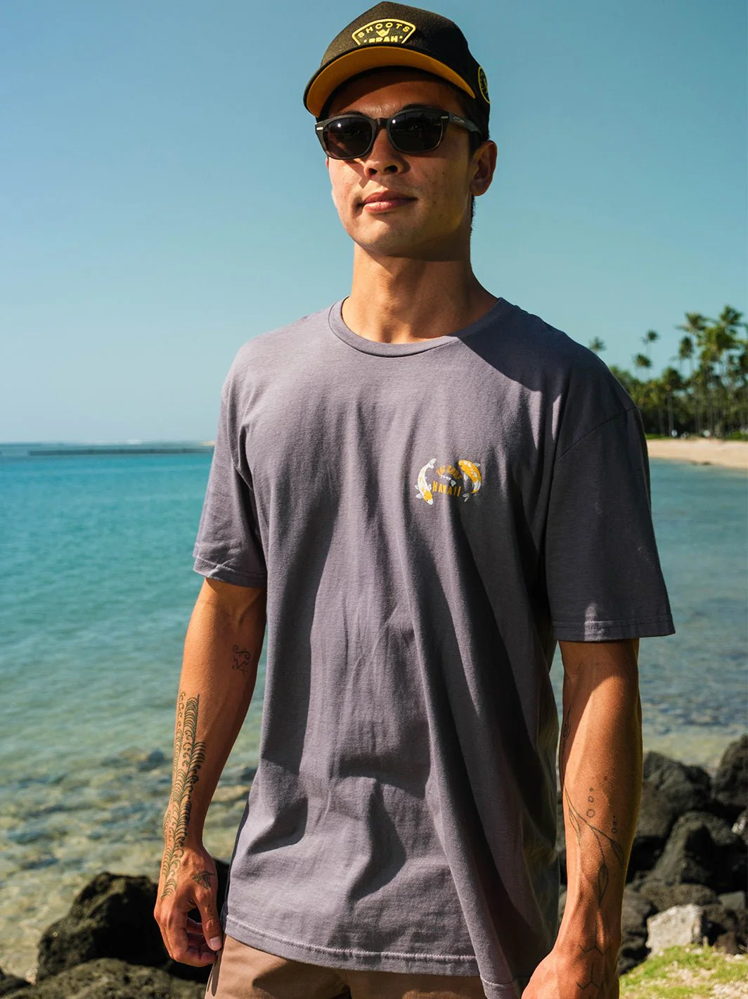 Koi Pond 2 Jersey Tee - Image 3