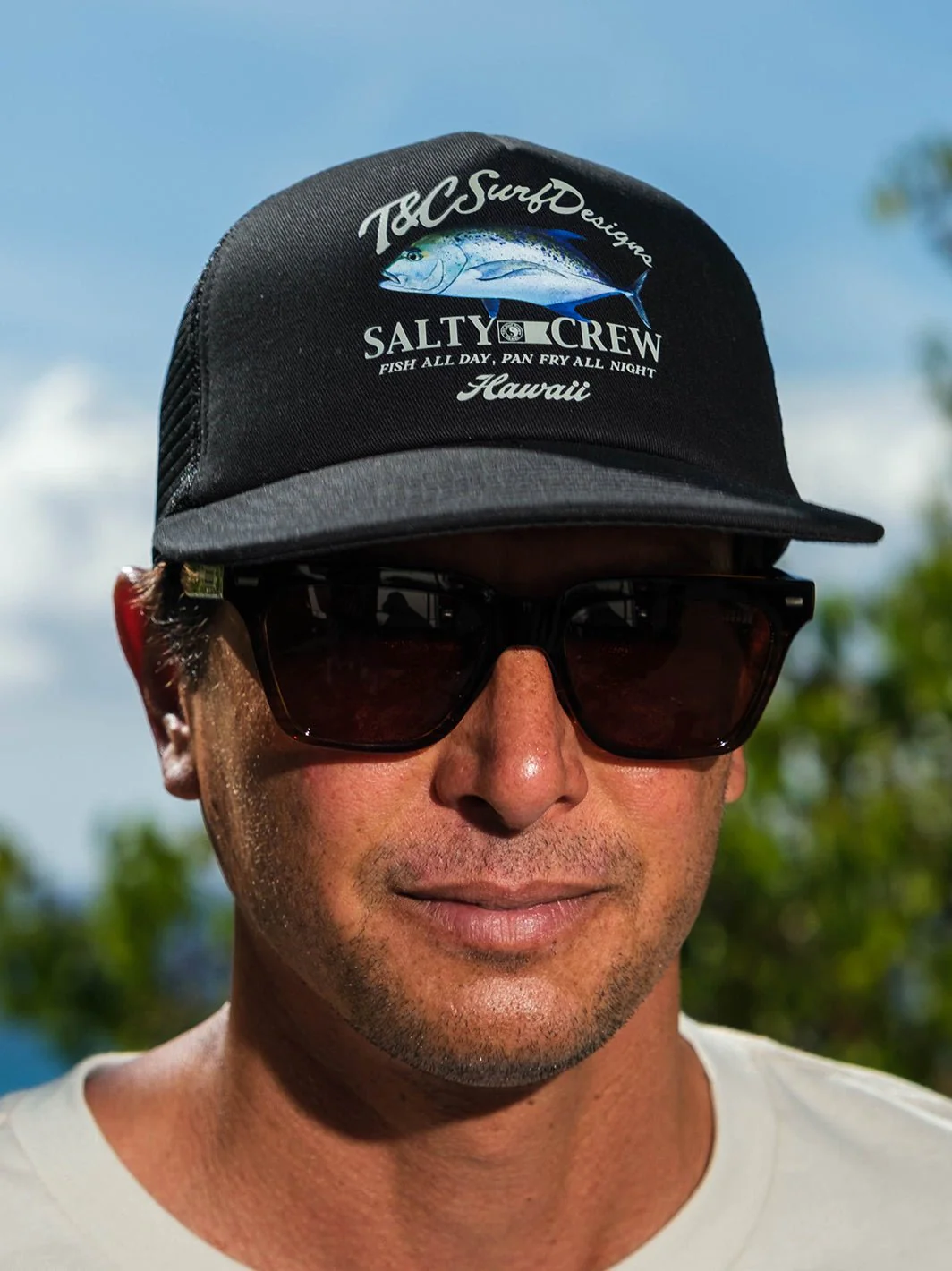 T&C Surf x Salty Crew Papio Foamy Snapback