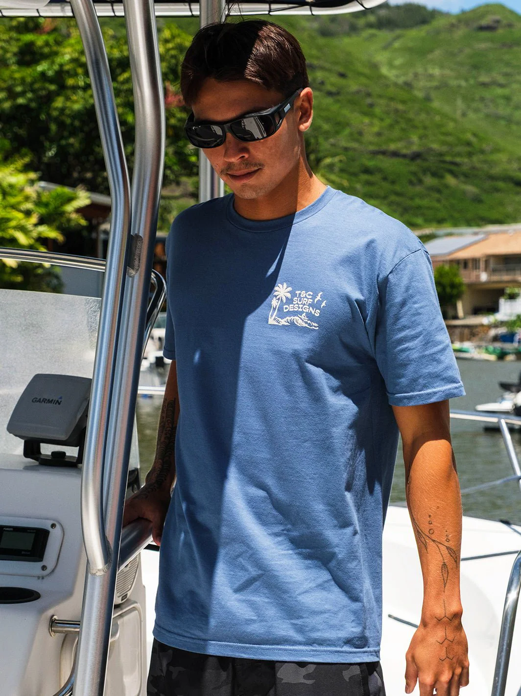 Paradise Action Jersey Tee - Image 2