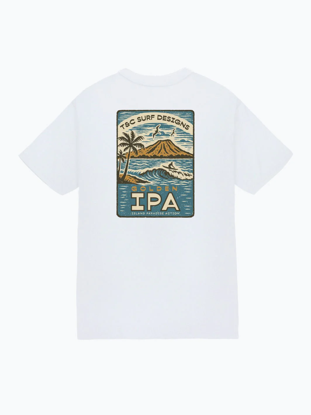 Paradise Action Jersey Tee - Image 3