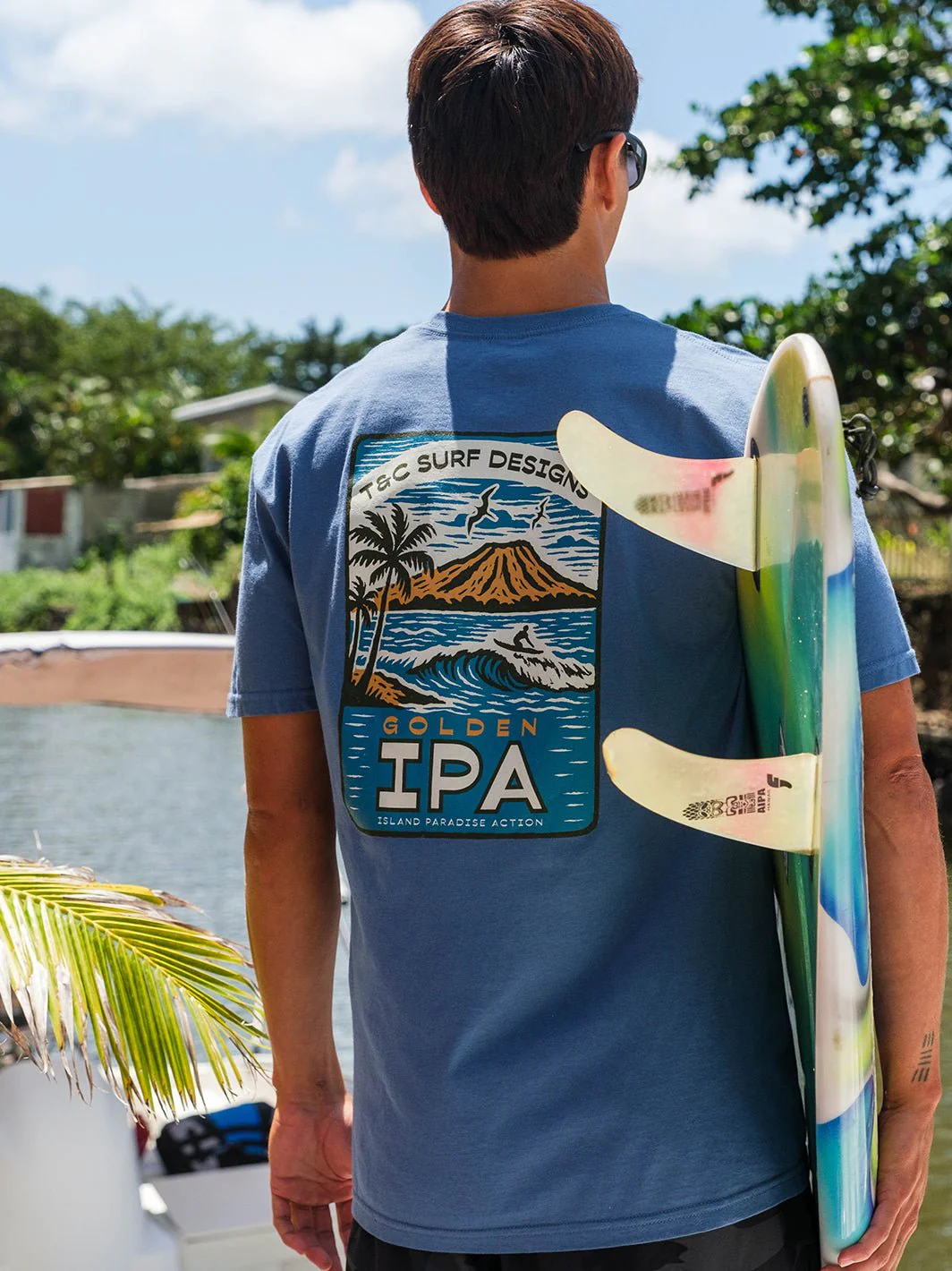 Paradise Action Jersey Tee - Image 9