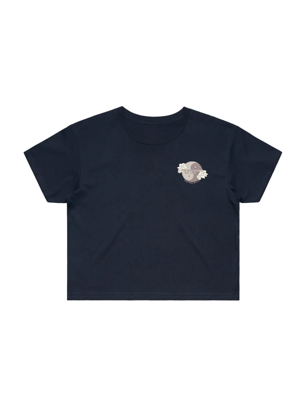 Pikake Pearl Crop Tee - Image 2
