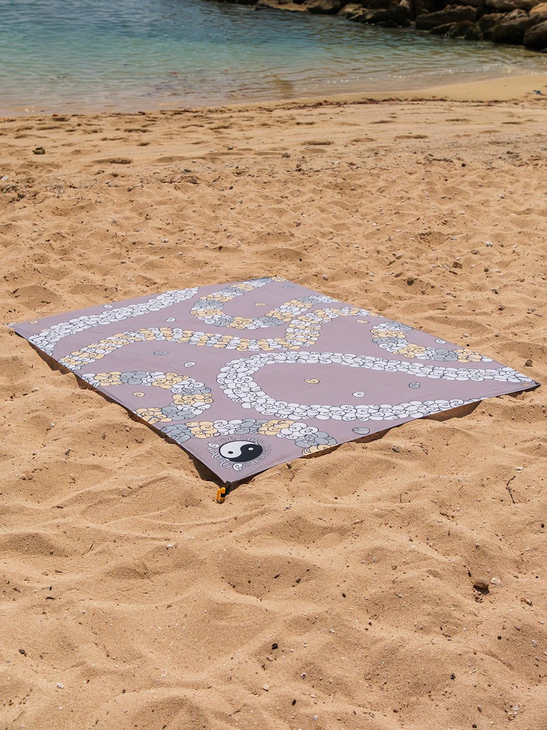 Shell Sand Thin Beach Mat