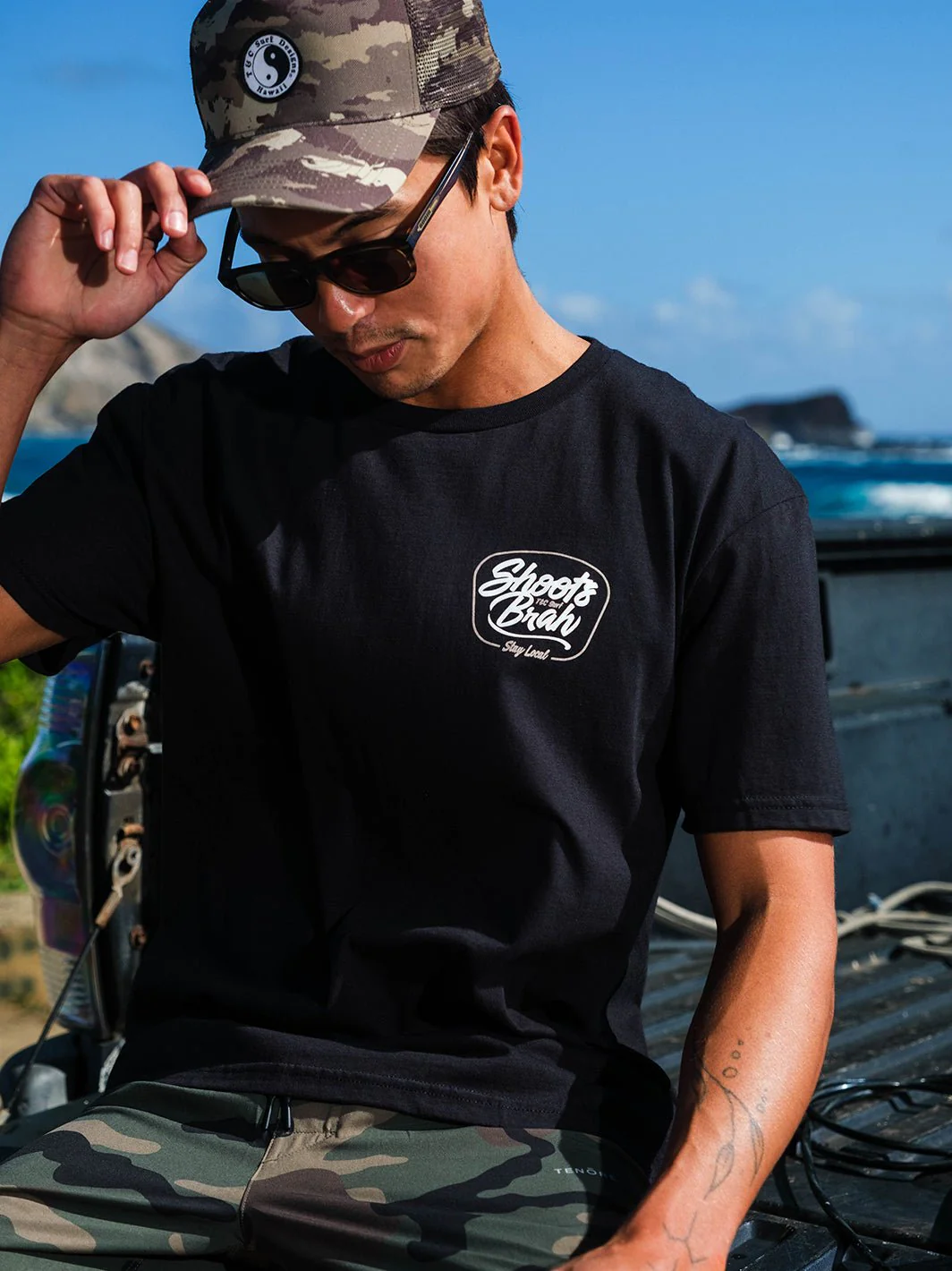 Shoots Brah Jersey Tee - Image 3