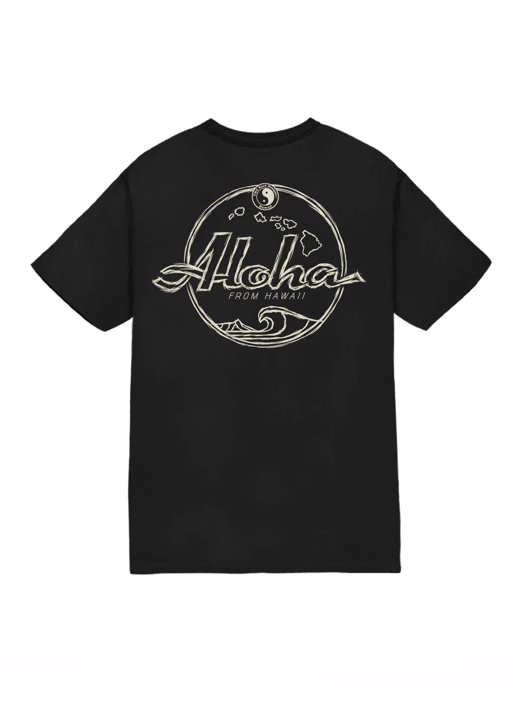 Sketch Aloha Circle Jersey Tee - Image 6