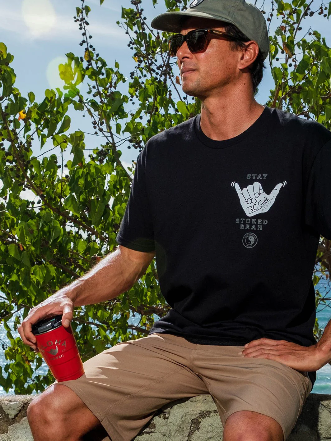 T&C Surf 16 oz Shaka Aloha Pirani - Image 8