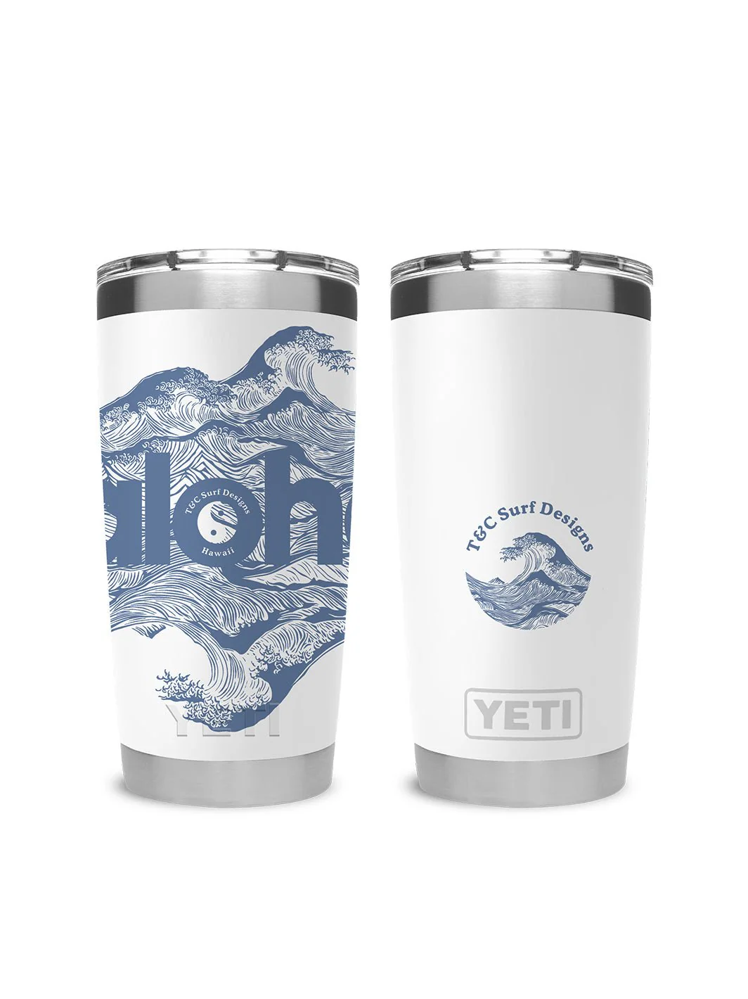 T&C Surf 20 oz Aloha Waves Tumbler Yeti