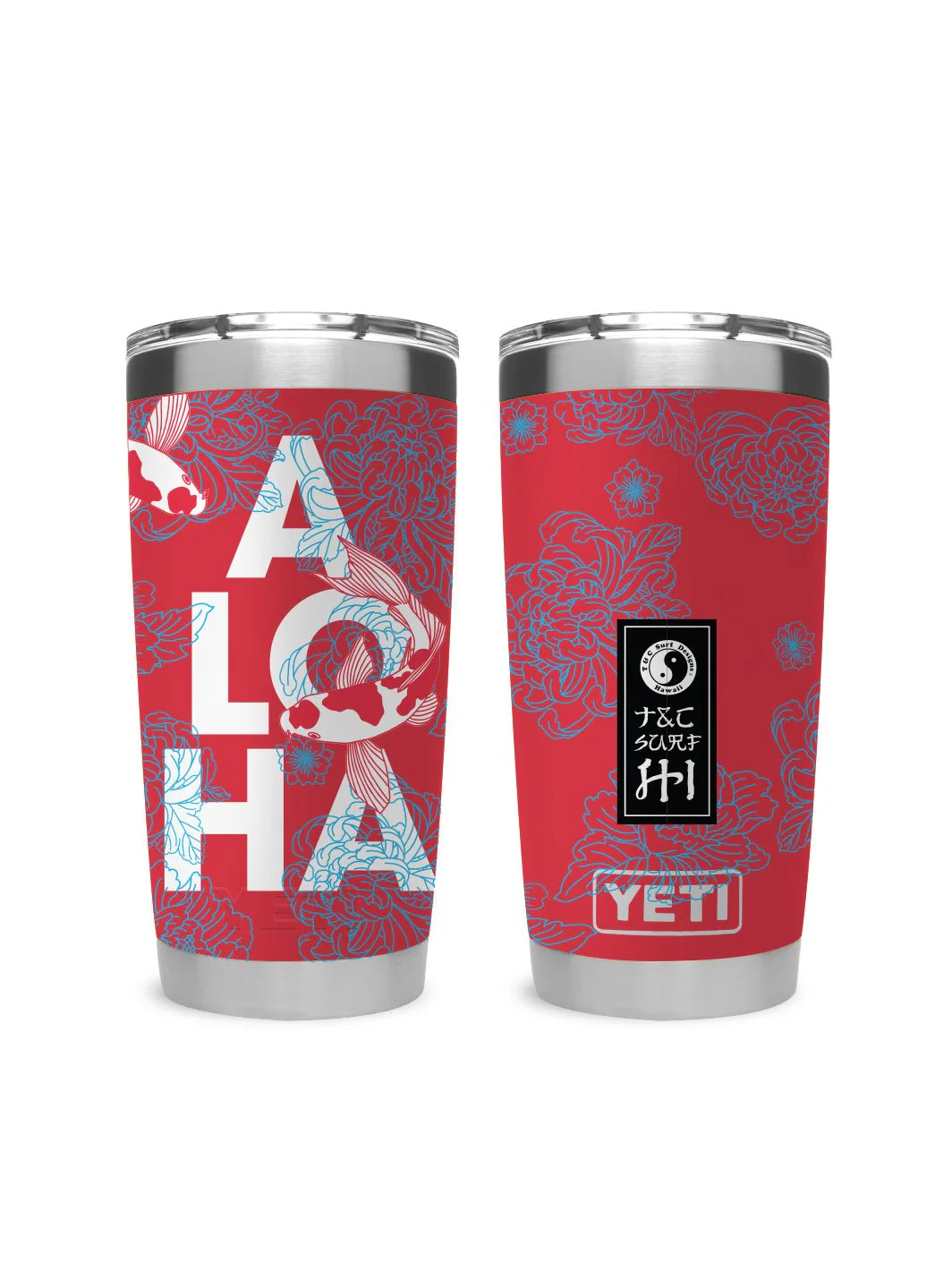 T&C Surf 20 oz Koiloha Tumbler Yeti - Image 3