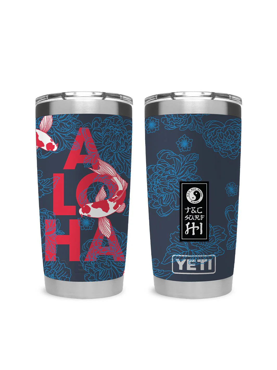 T&C Surf 20 oz Koiloha Tumbler Yeti - Image 6