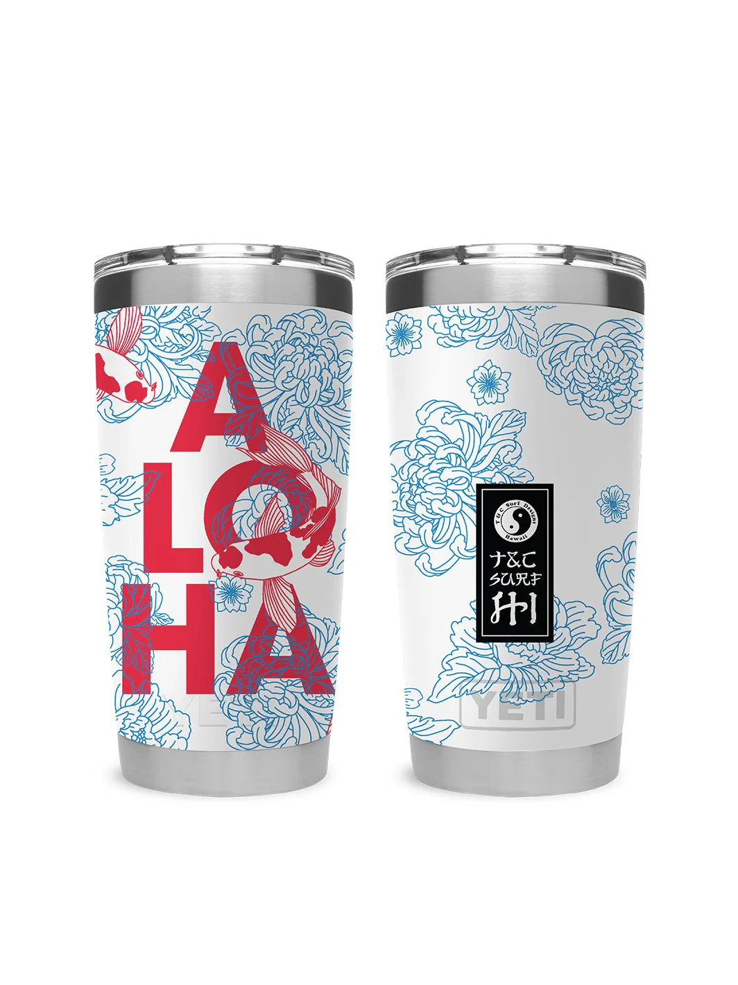T&C Surf 20 oz Koiloha Tumbler Yeti - Image 7