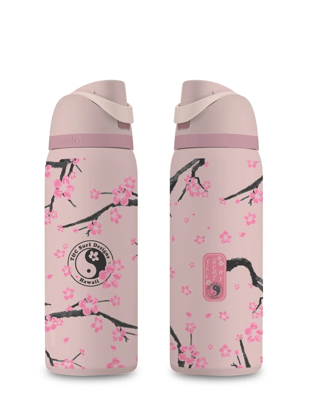 T&C Surf 32 oz Plum Blossom Owala - Image 5