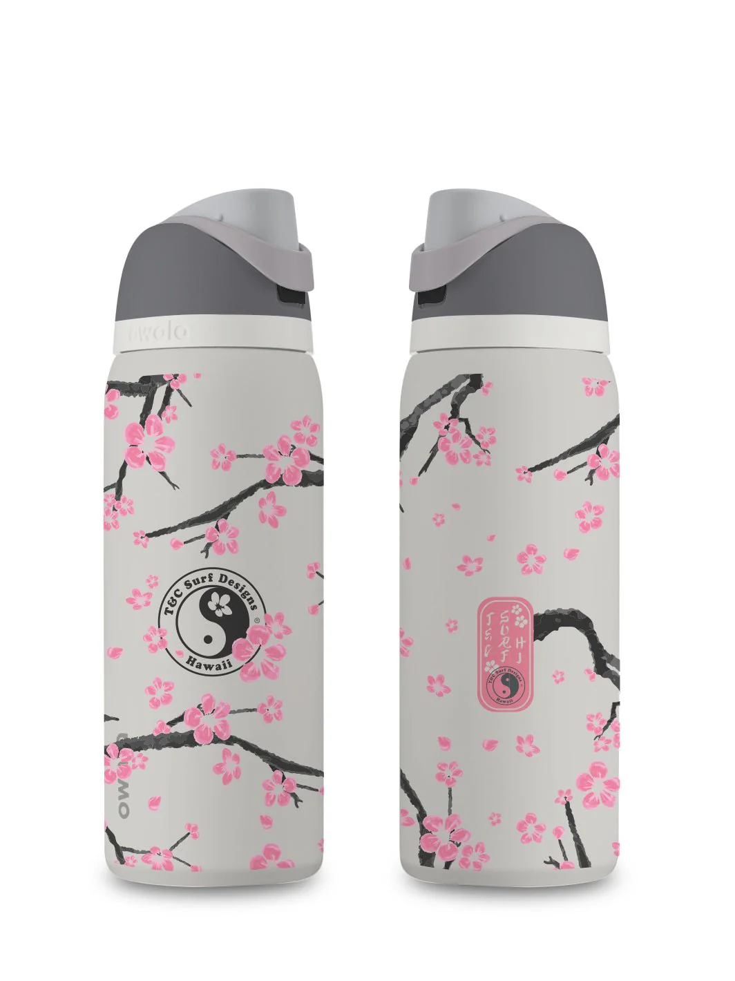 T&C Surf 32 oz Plum Blossom Owala - Image 7