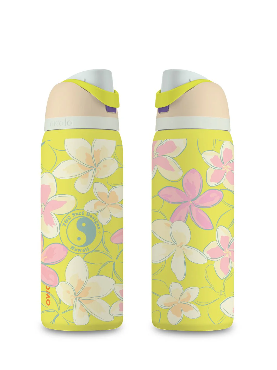 T&C Surf 32 oz Pua Melia Owala - Image 3