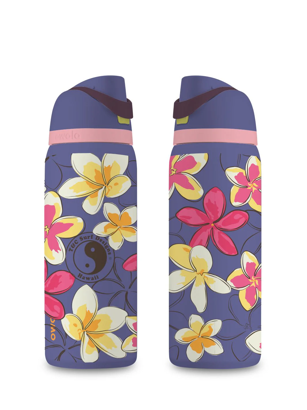 T&C Surf 32 oz Pua Melia Owala - Image 5