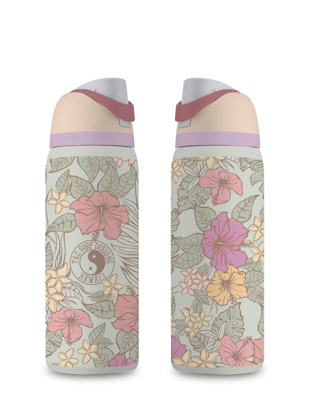 T&C Surf 32 oz Pua Ting Owala - Image 10