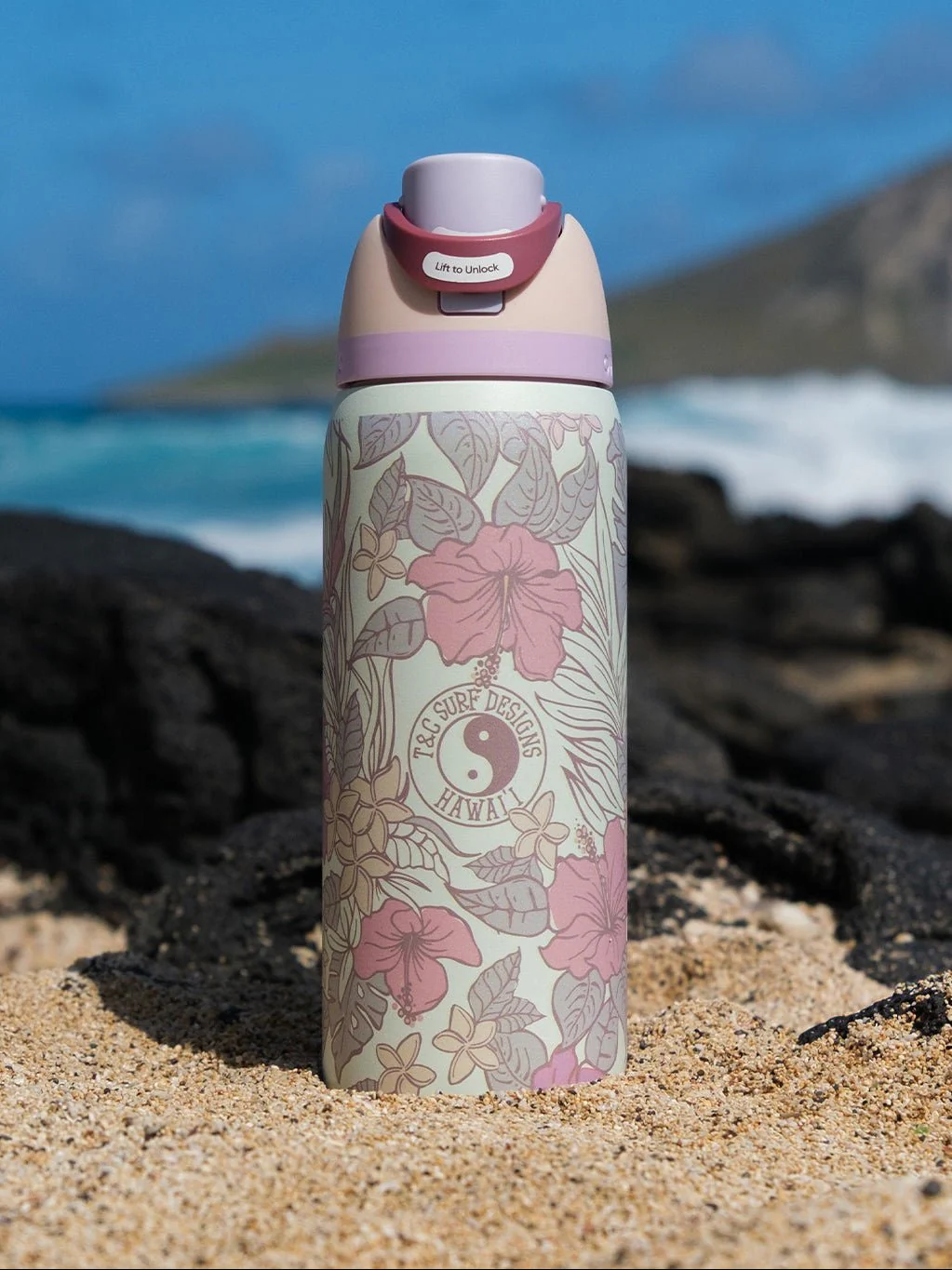 T&C Surf 32 oz Pua Ting Owala - Image 11