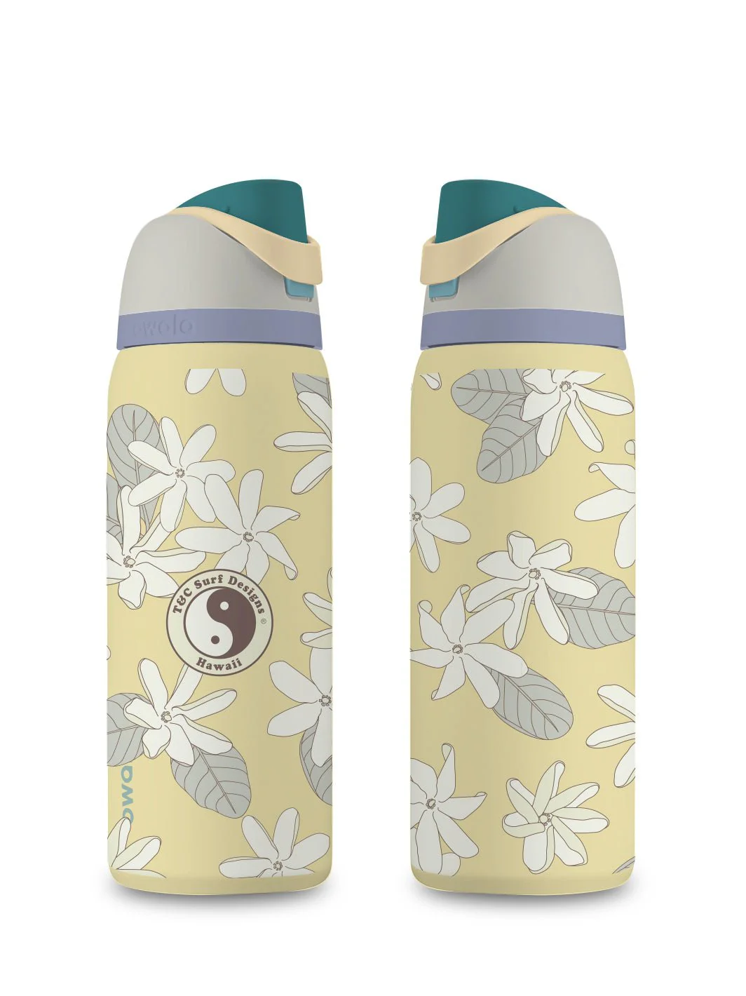 T&C Surf 32 oz Tiare Cluster Owala - Image 3