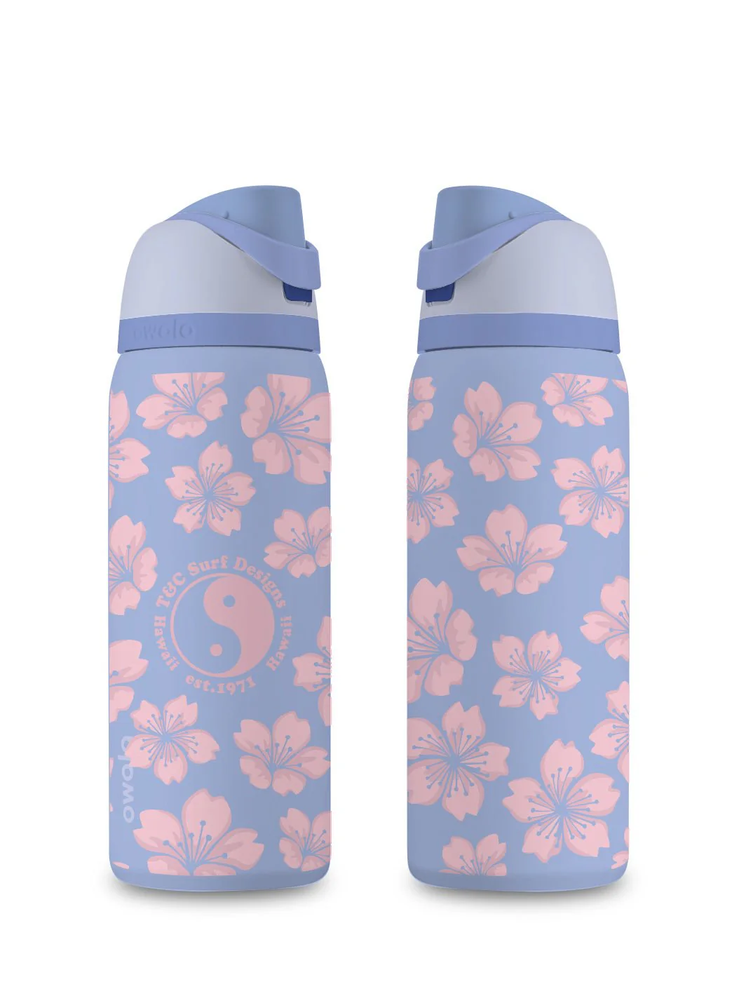T&C Surf 32 oz Triple Sakura Owala - Image 2