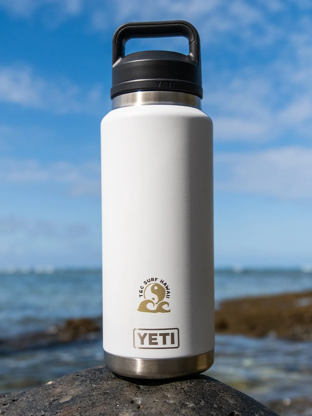 T&C Surf 36 oz Tropical IPA Rambler Yeti Bottle with Chug Cap - Image 3