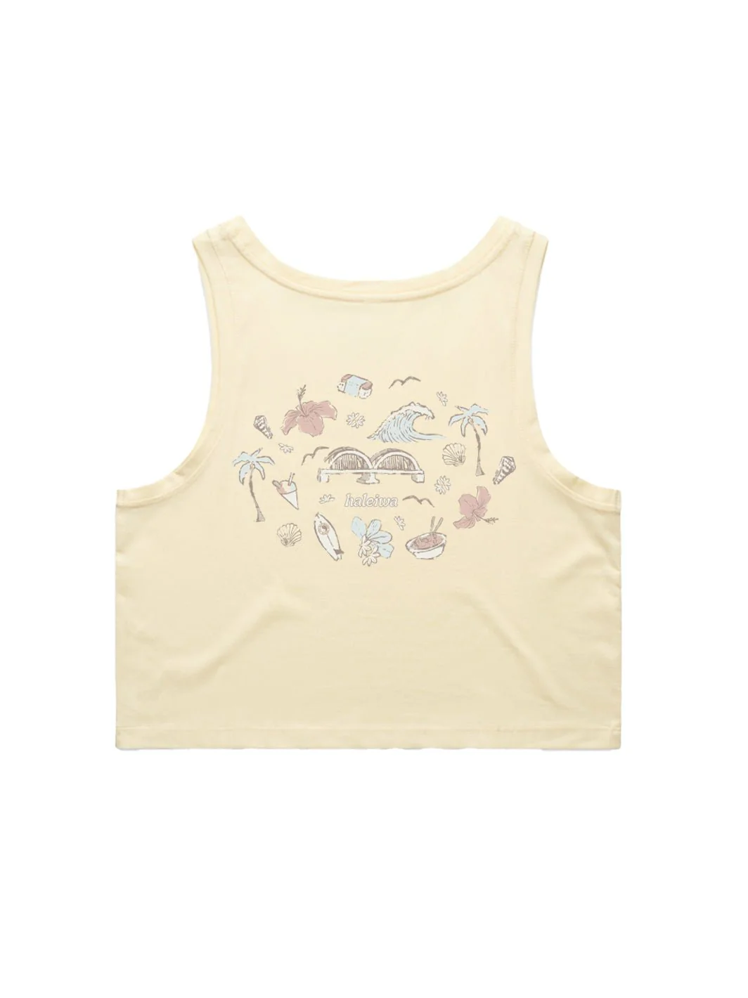 All Kine North Shore Crop Singlet Tank - Image 5