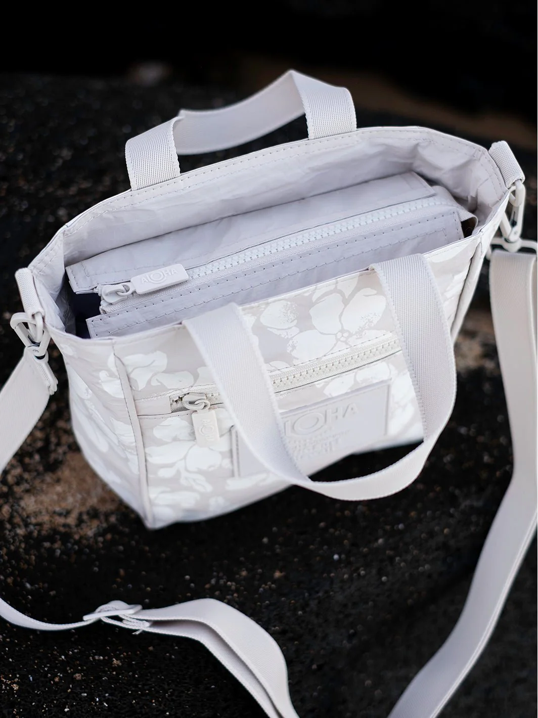 Aloha Collection Puakenikeni Distressed Crossbody - Image 5
