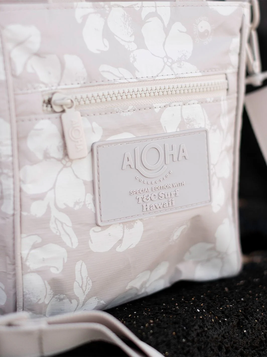 Aloha Collection Puakenikeni Distressed Crossbody - Image 7