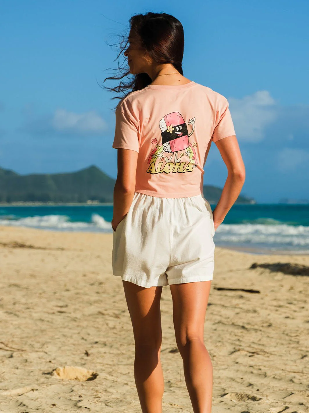 Aloha Musubi Crop Tee - Image 4