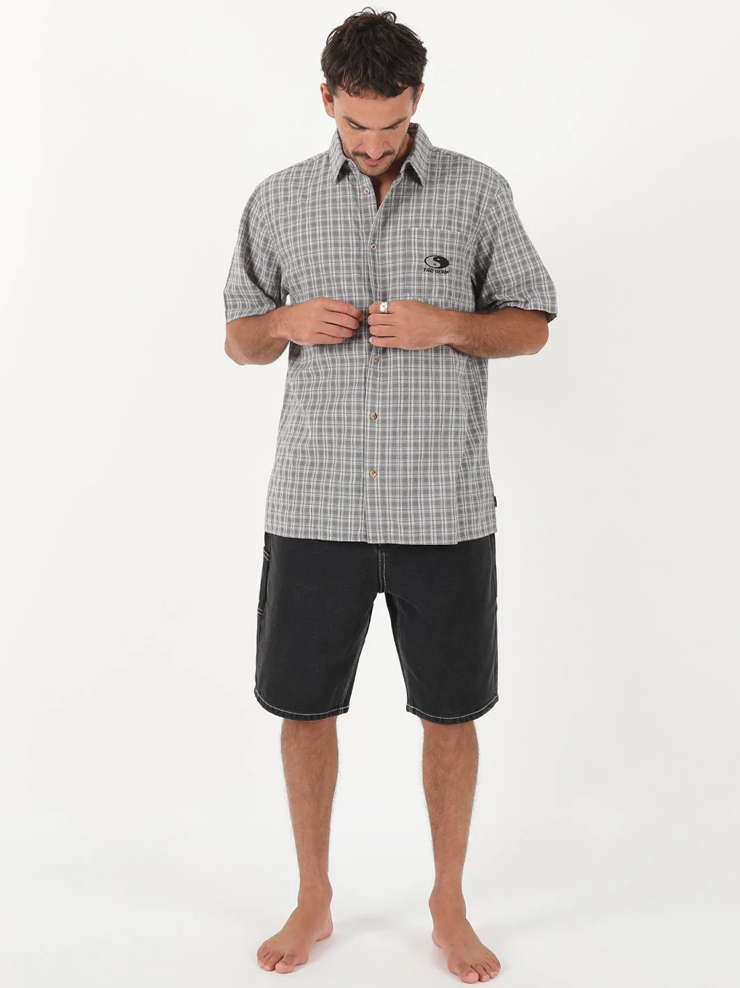 Australia Coded Plaid Short Sleeve - Image 4