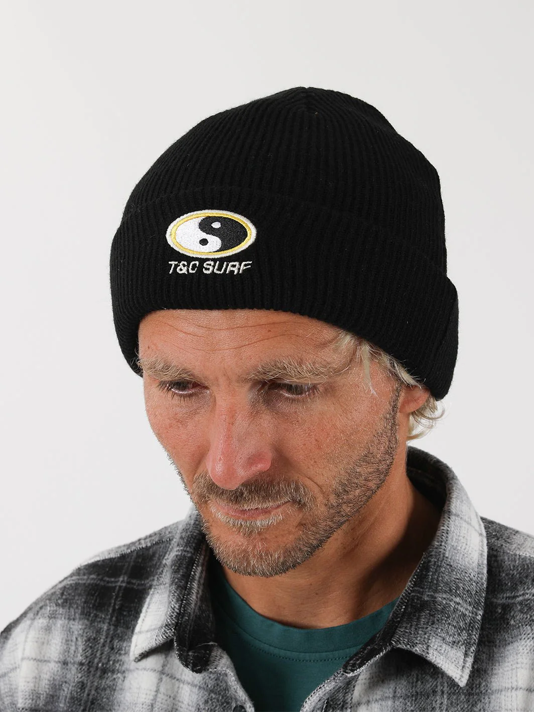 Australia Cylinder Beanie Black