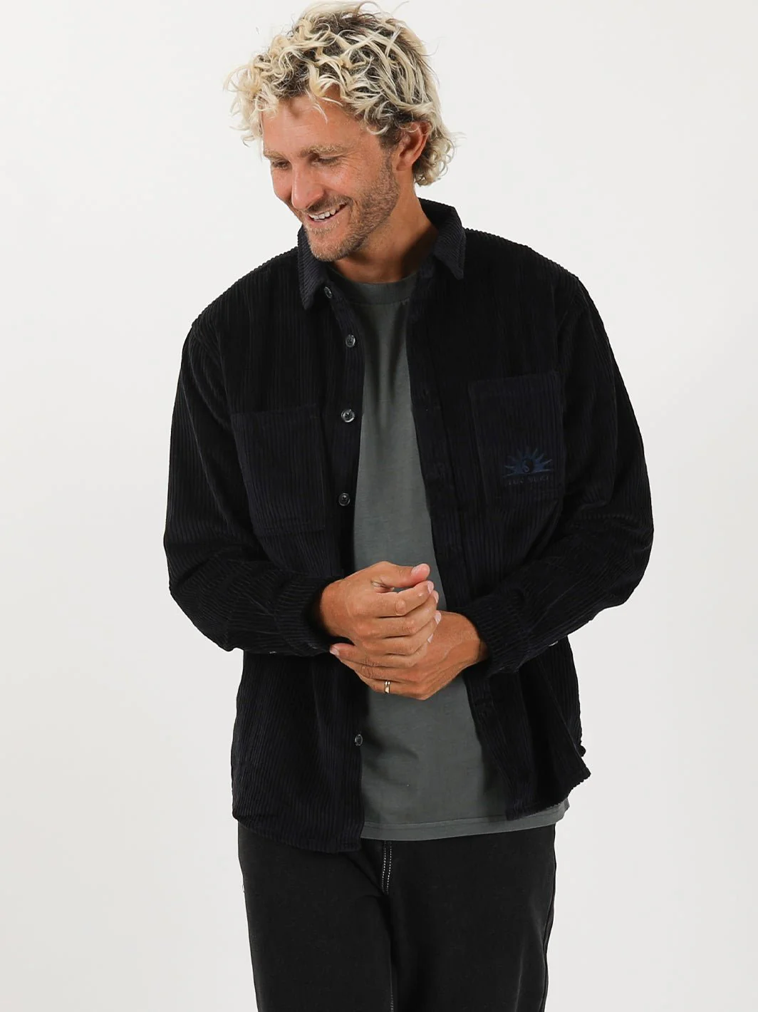 Australia Motion Long Sleeve Cord Shirt