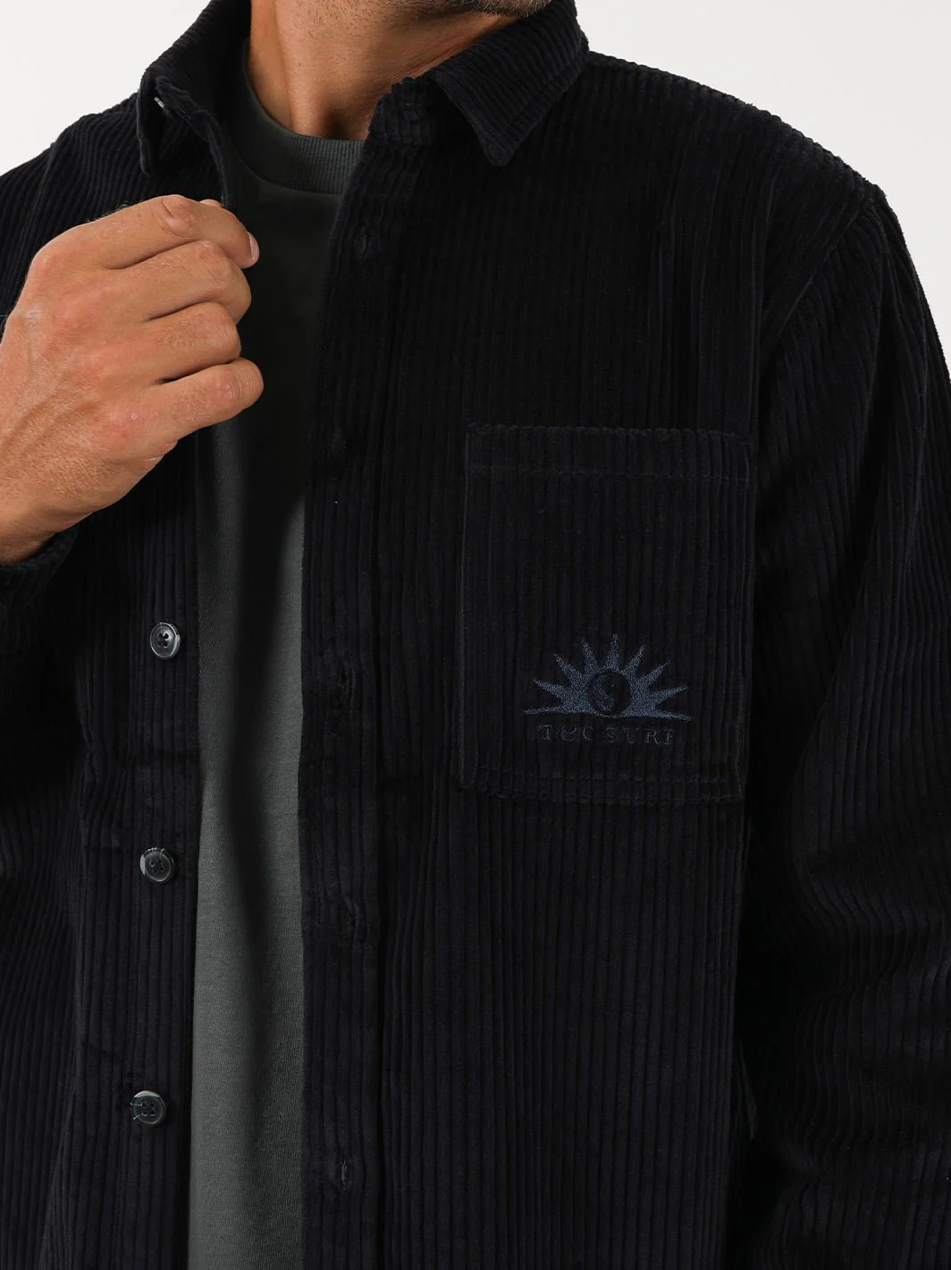 Australia Motion Long Sleeve Cord Shirt - Image 2