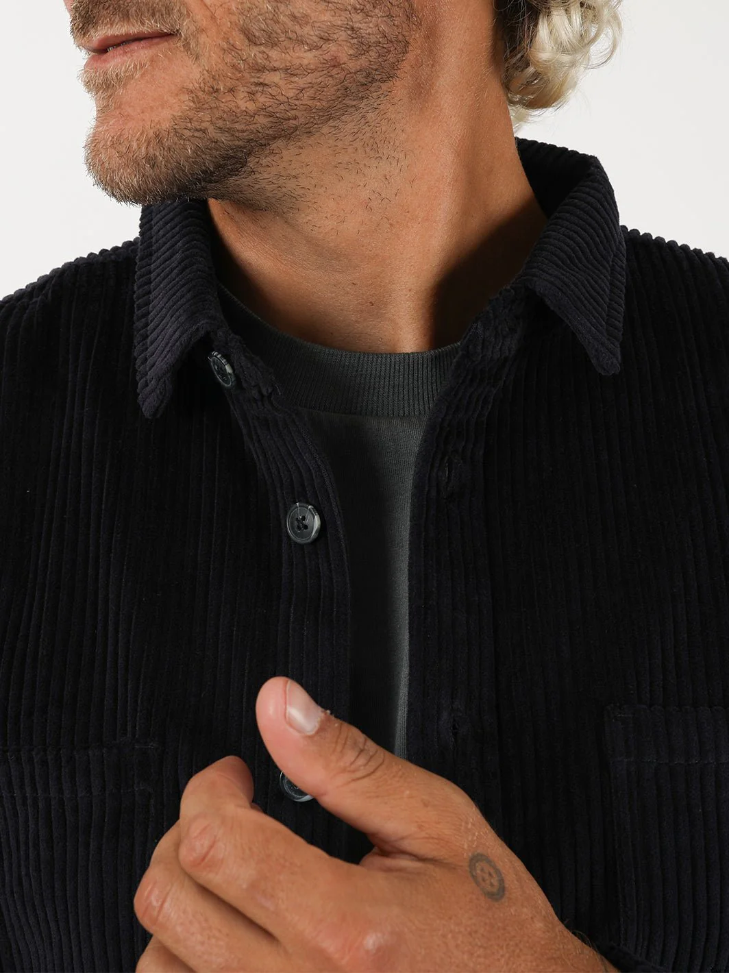 Australia Motion Long Sleeve Cord Shirt - Image 4