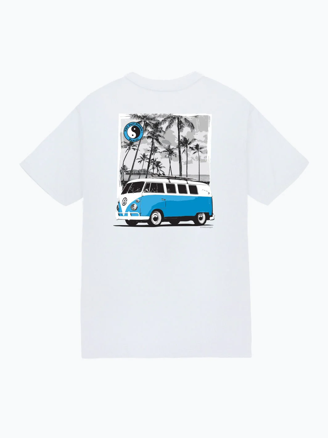 Blue Scenic Bus Volkswagen® Jersey Tee - Image 6