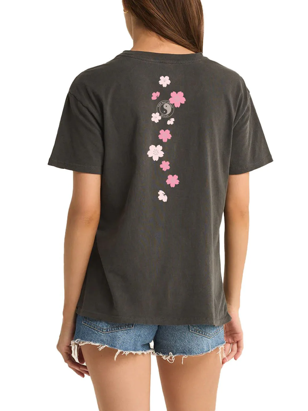 Cute Sakura Boyfriend Tee - Image 3