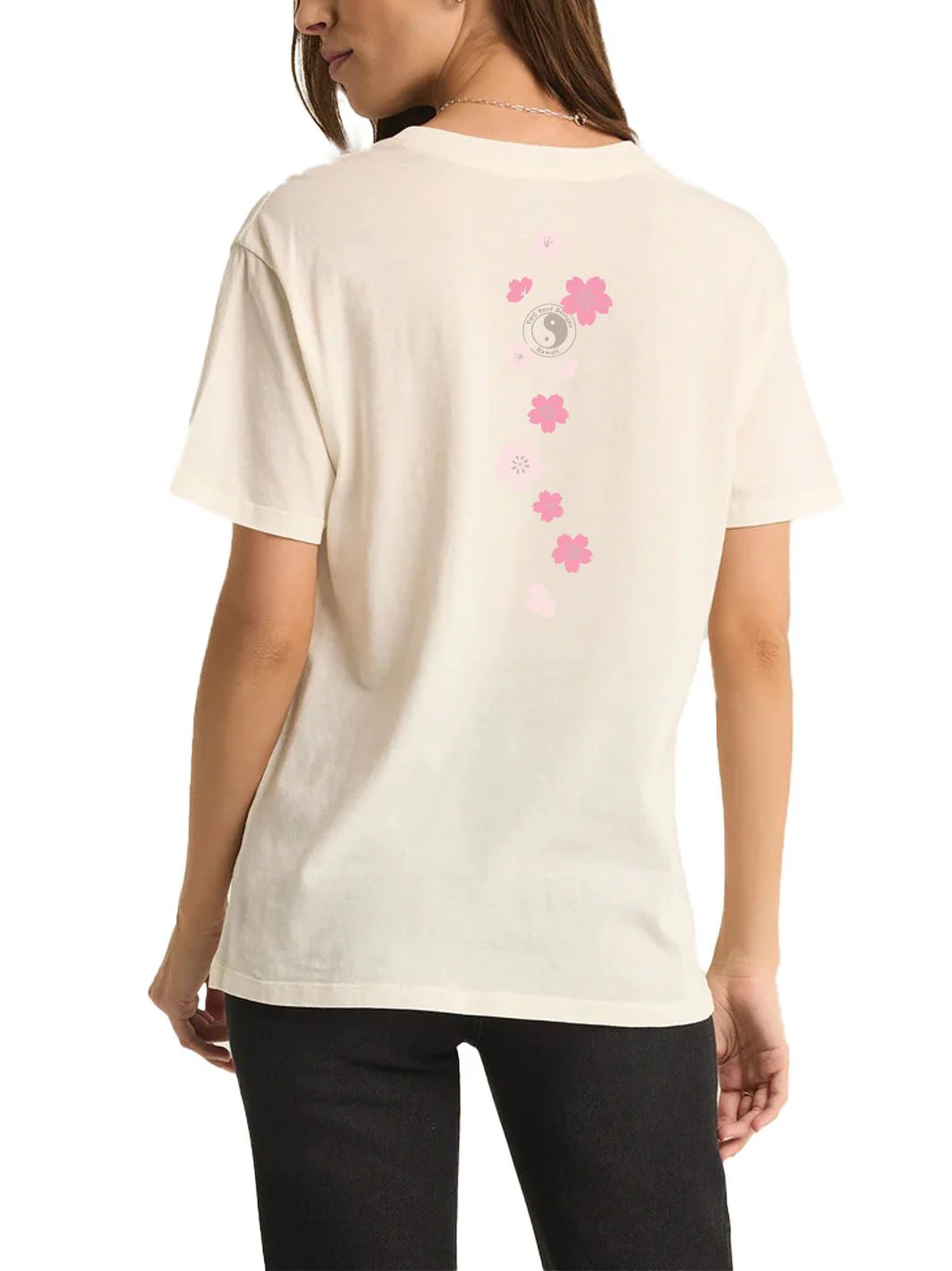 Cute Sakura Boyfriend Tee - Image 5