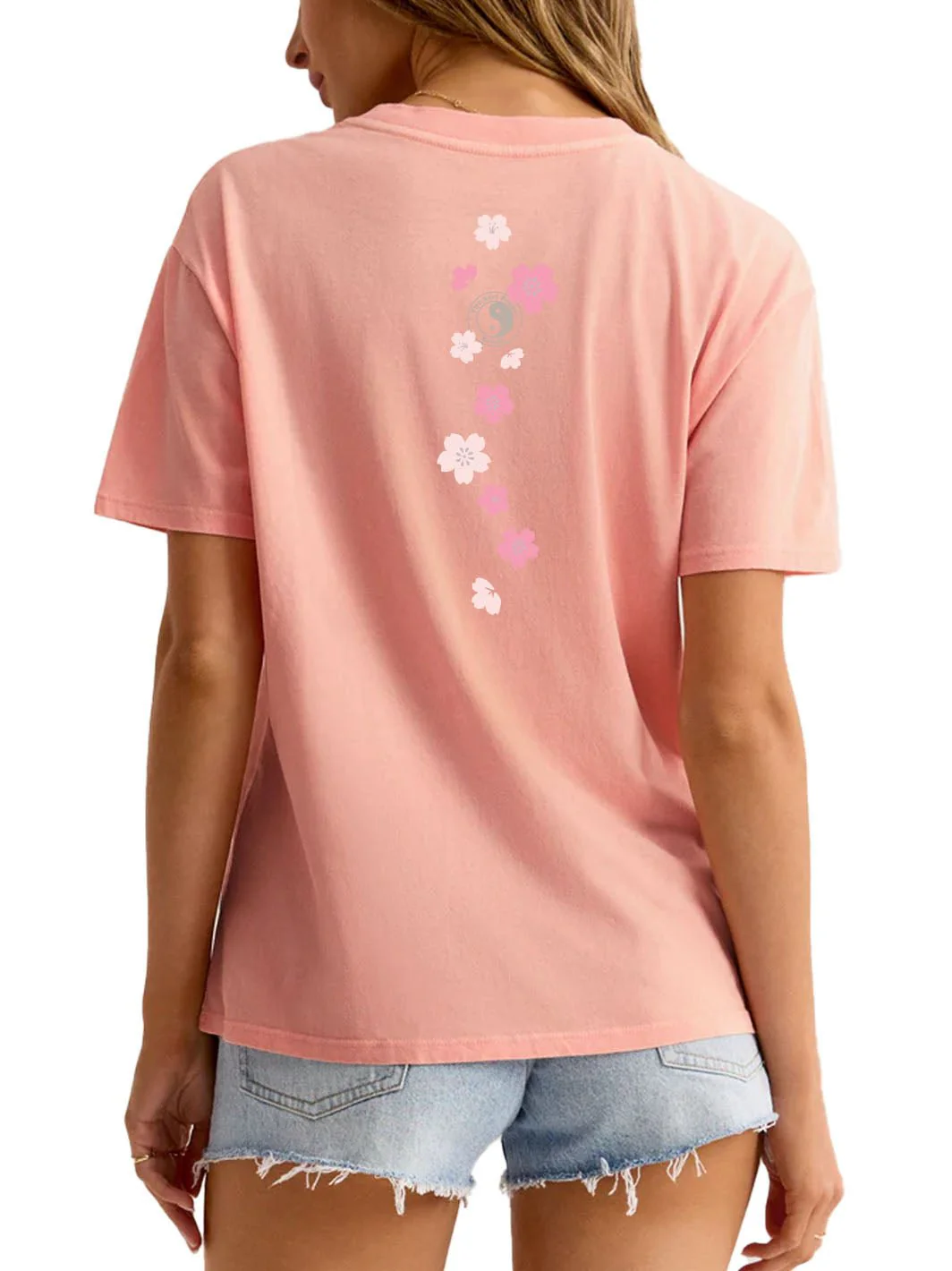 Cute Sakura Boyfriend Tee - Image 7