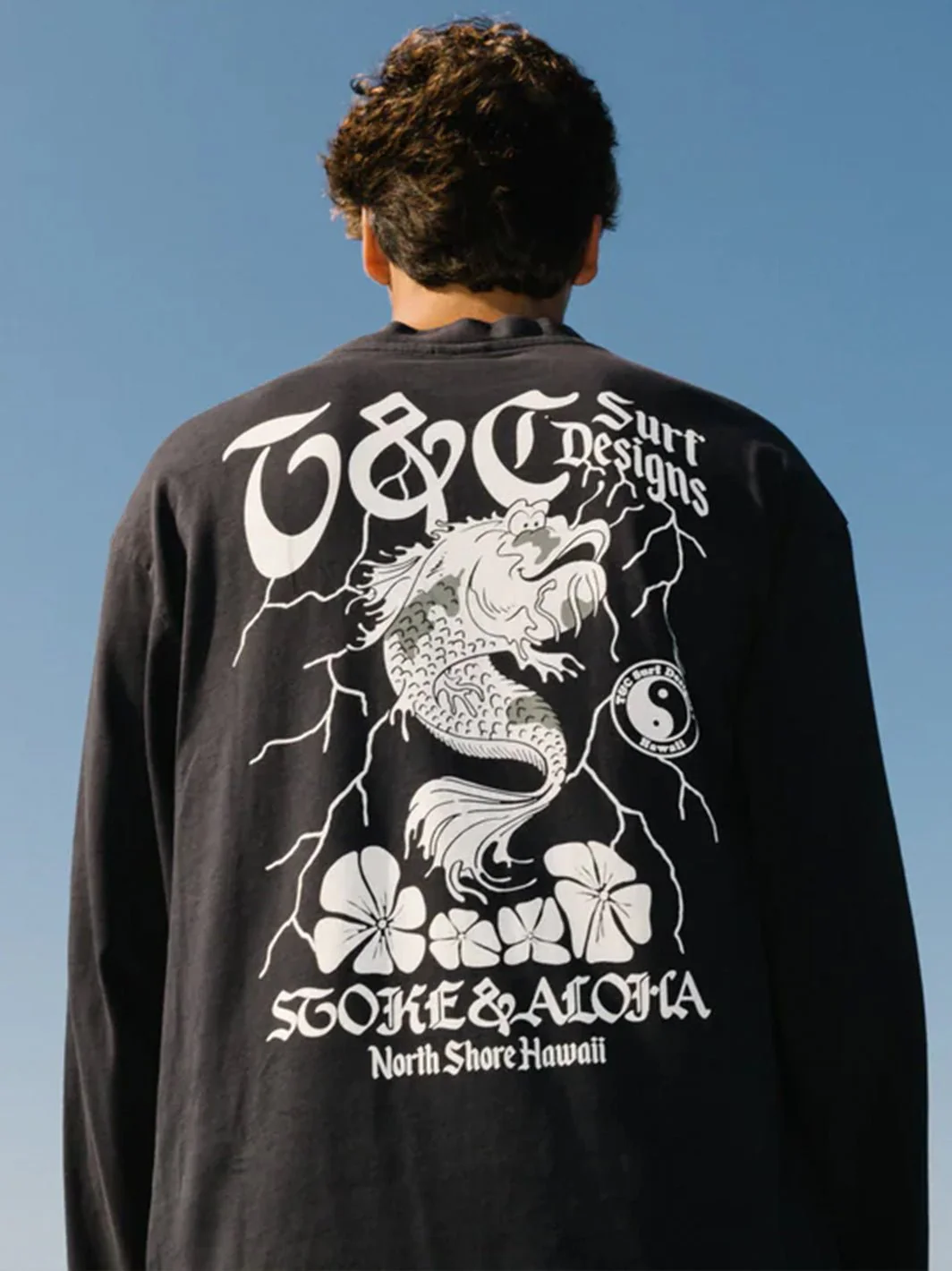 Europe Koi Lightning Long Sleeve Tee - Image 4