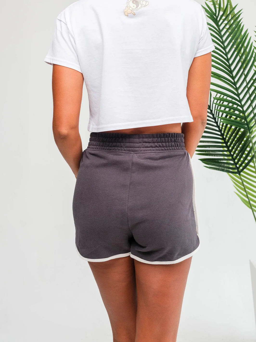 Europe Yin Yang Fleece Short - Image 7