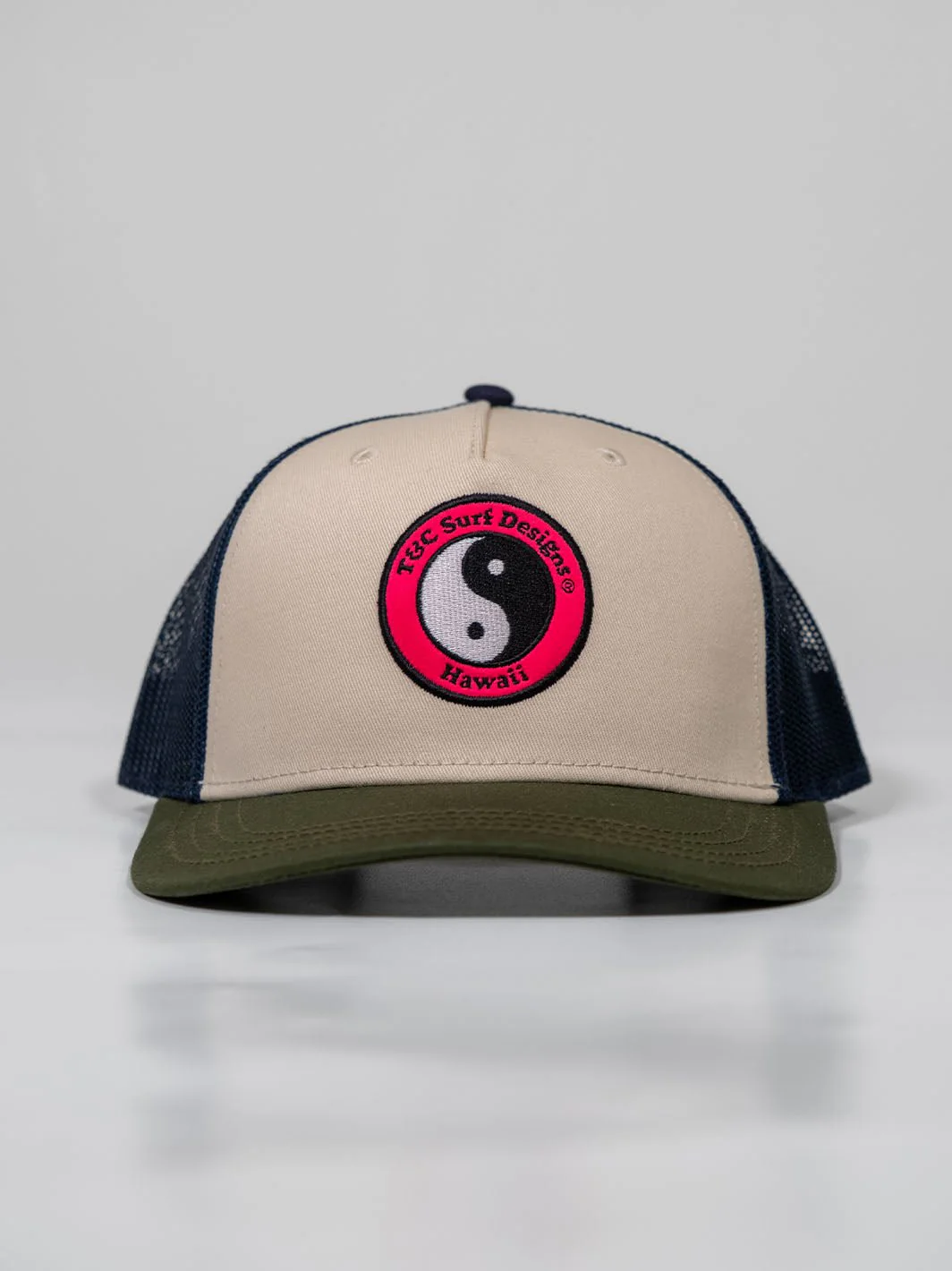 Europe Yin Yang Bicolor Trucker Cap