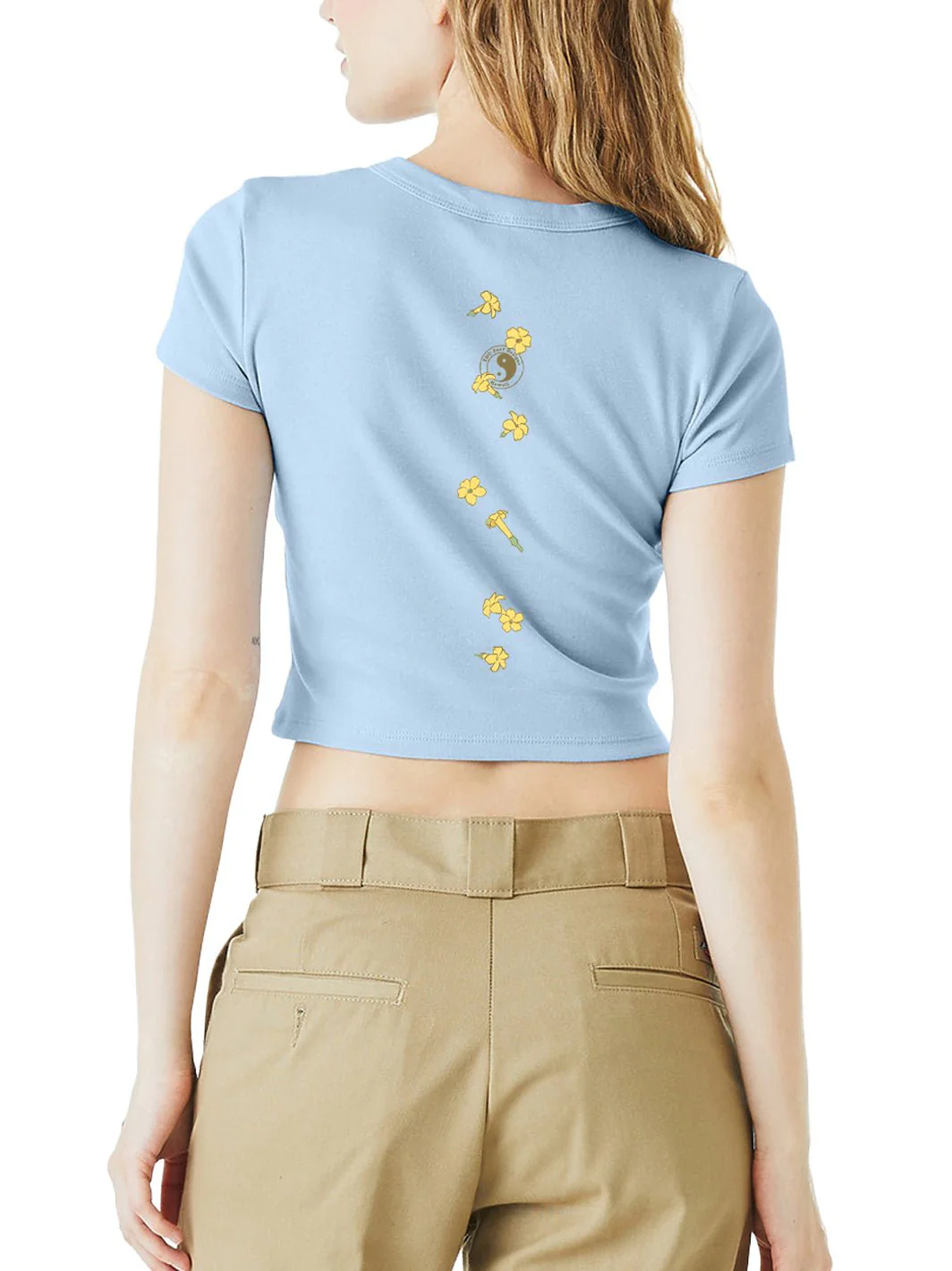 Falling Puakeni Baby Tee - Image 5