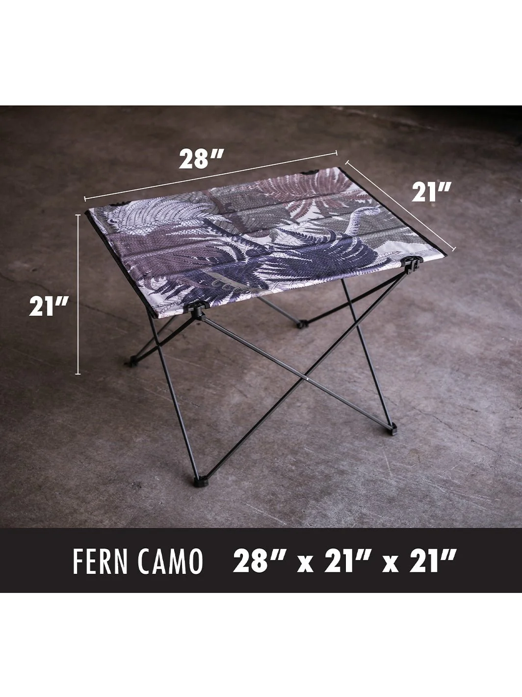 Fern Camo Folding Table - Image 5